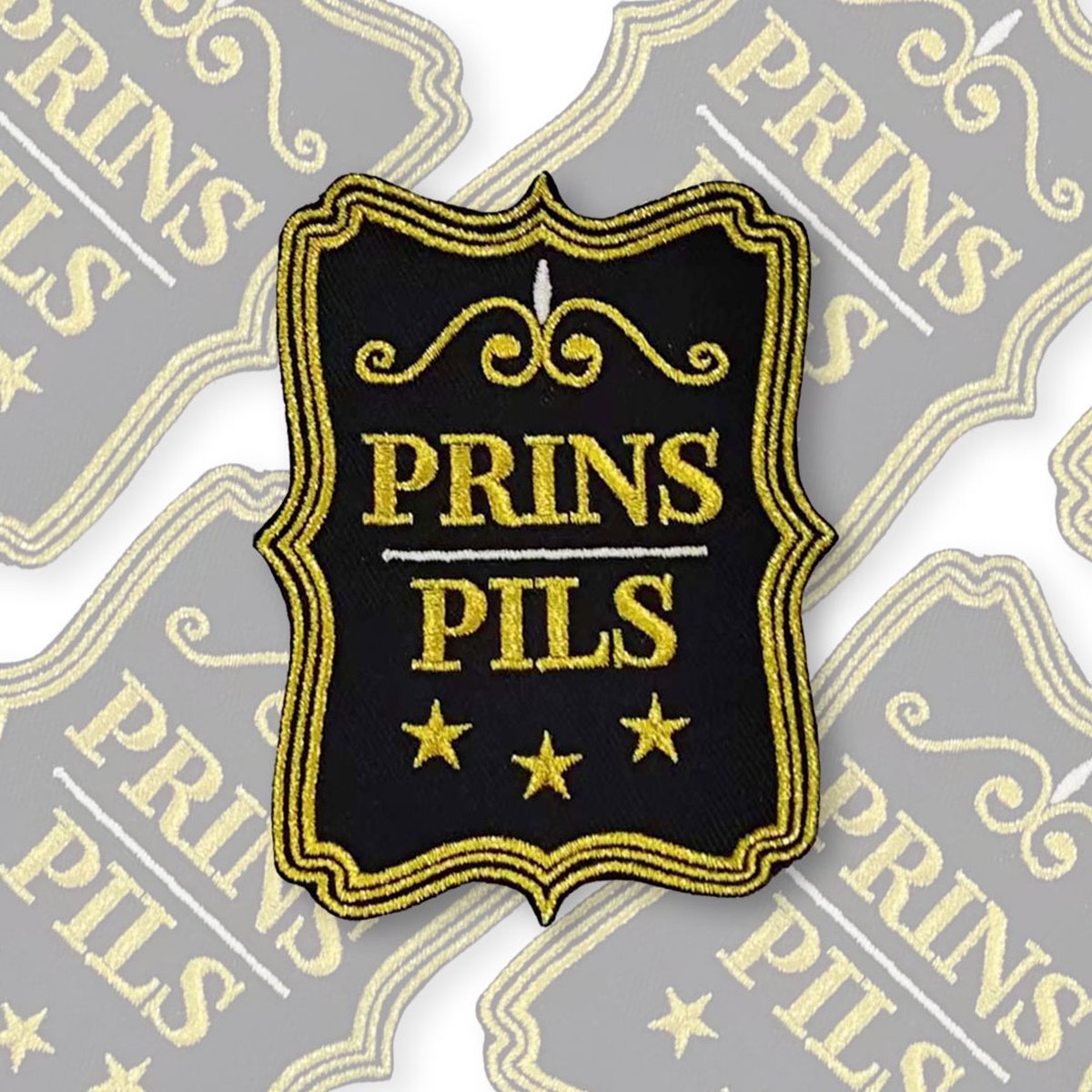 Oetelstore.nl Prins Pils Embleem - Carnavalsembleem voor Kruikenstad - 10 cm