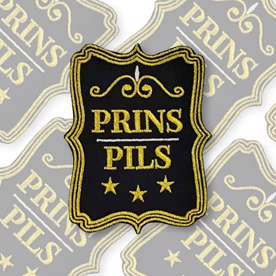 Foto: Prins pils embleem carnavalsembleem carnavalskleding carnaval accessoires oeteldonk emblemen kruikenstad emblemen