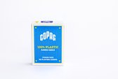 Plastic speelkaarten Blauw Jumbo Index - Copag