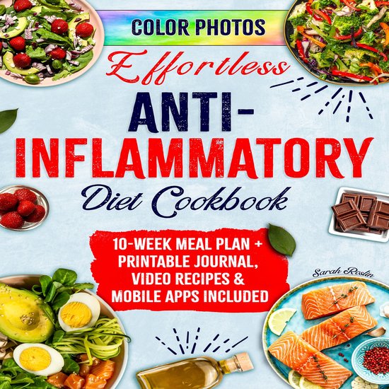 Anti - Inflammatory Diet Cookbook for Beginners - cover