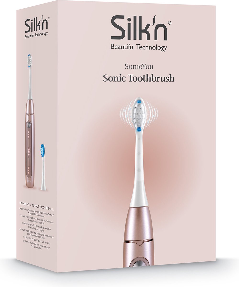Invention Works Silk'n SonicYou Elektrische Tandenborstel Geschenkset Roze - afbeelding 3
