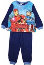 Avengers Fleece pyjama - donkerblauw - maat 98 - 3 jaar