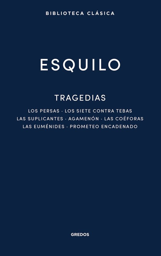 Nueva Biblioteca Clásica Gredos 57 - Tragedias - cover