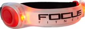 Focus Fitness - Hardloop verlichting - LED verlichting voor om je armen - Rood - Hardloop lampjes