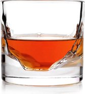 whiskyglas Whisky Glazen Set van 4 - Zware ouderwetse Whiskey Glazen