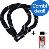 Combi Deal! - Maxxsloten Bundel - 2x Maxx-Locks ART 2 85cm Fietsslot + Slotspray Simson 100ml