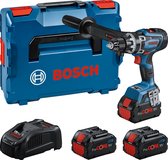 Bosch Blauw GSR 18V-150 C Professional | Accu Schroefboormachine | L-BOXX | 3 x 8.0Ah ProCORE accu