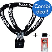 Combi Deal! - Maxxsloten Bundel - 2x Maxx-Locks Granity 120cm Fietsslot + Slotspray Simson 100ml