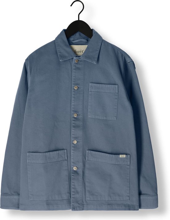 Forét Heyday Overshirt Overshirts Heren - Blauw