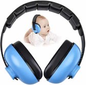 Protection auditive pour bébé - Cache-oreilles pour bébé et tout-petit (0-3 ans) - Avec coussinets d'oreille souples - Bleu