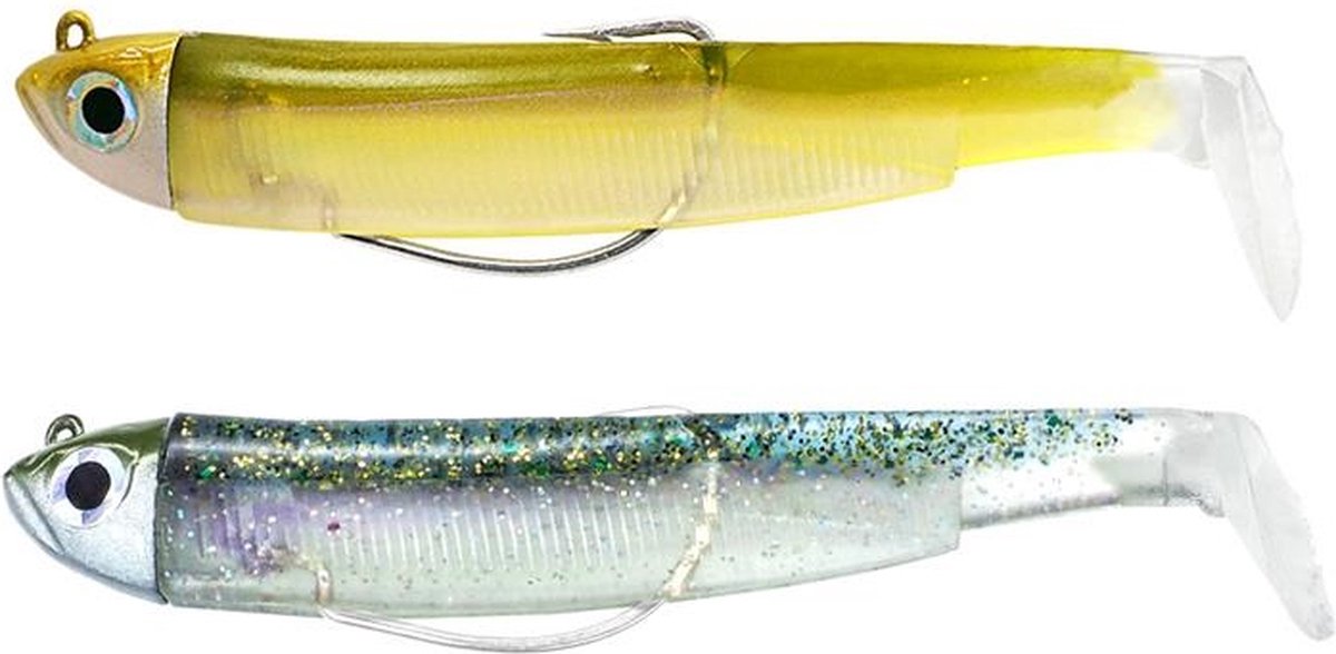 Fiiish Black Minnow Double Combo Shore Ghost Minnow - Wakasagi No. 2 (90) - 5g