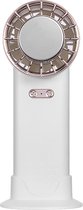Ventilator - Handventilator - Mini Ventilator - Draagbare Ventilator - Draadloos - Wit - 9W - 3500 Mah - 5V