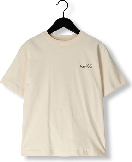 Sofie Schnoor G242242 Tops & T-shirts Meisjes - Shirt - Beige