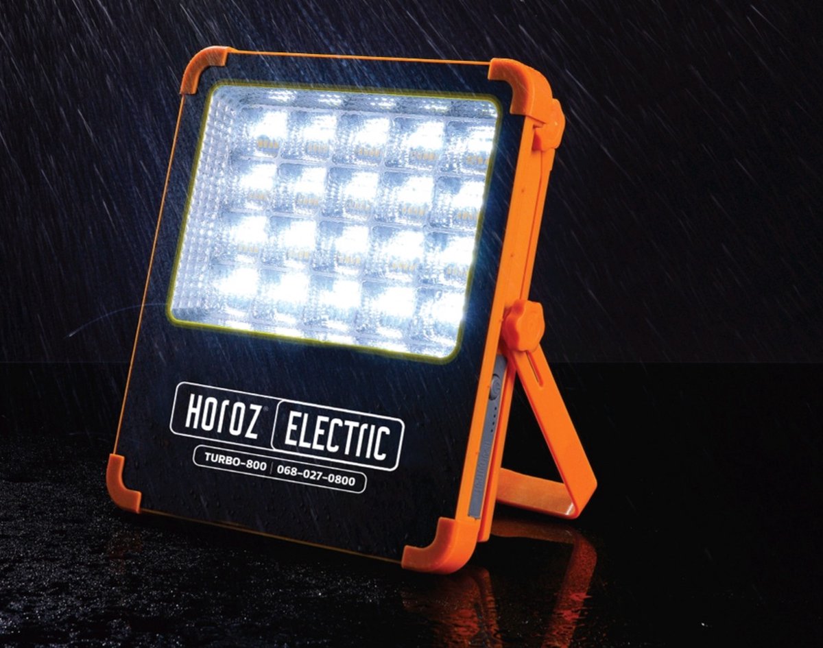 TURBO 800w - Solar - CCT -Werklamp - Draagbaar - LED lamp - powerbank - Waterdicht IP44 - Oplaadbaar - Zonnepaneel