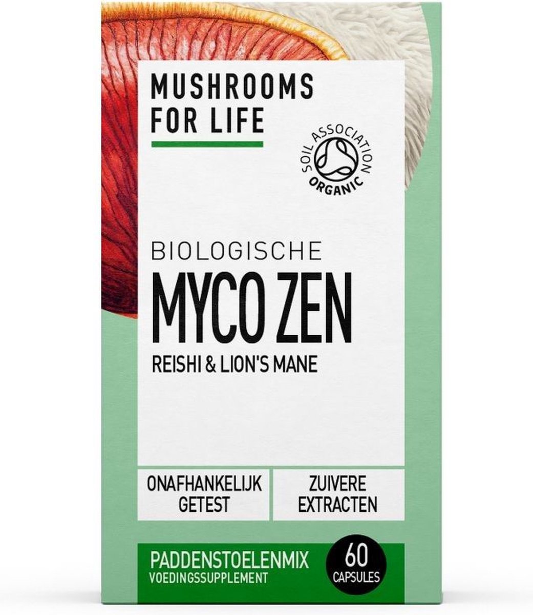 Goedkoopste Mushrooms4Life / MyCo-Zen Paddestoel Biologisch – 60 caps