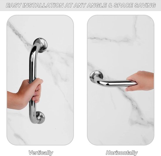 badkamer beugel -Handgreep Douche, Badkamer Roestvrij ,2 stuks