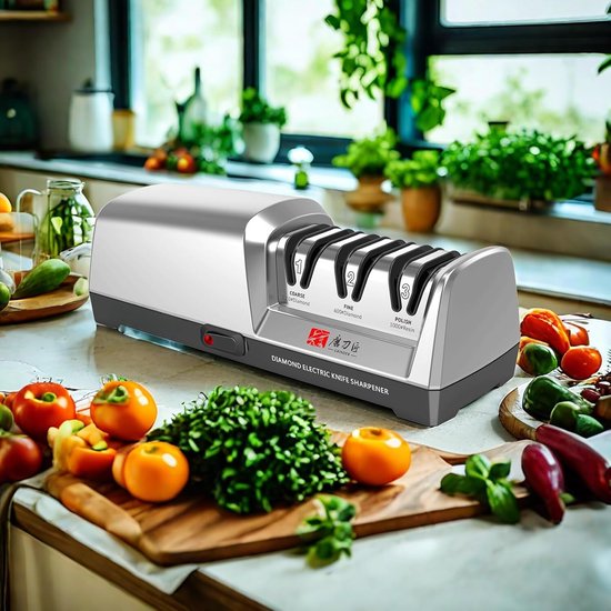 Elektrische Messenslijper, Elektrische Messenslijpmachine, voor Huishoudelijke Keuken
