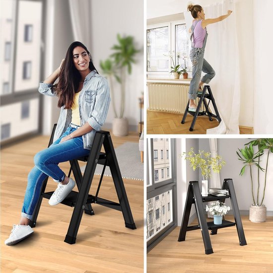 Alpe vouwladder 4 x 3 treden aluminium kopen? Ladders | Karwei Alpe vouwladder 4 x 3 treden aluminium kopen? Ladders | Karwei