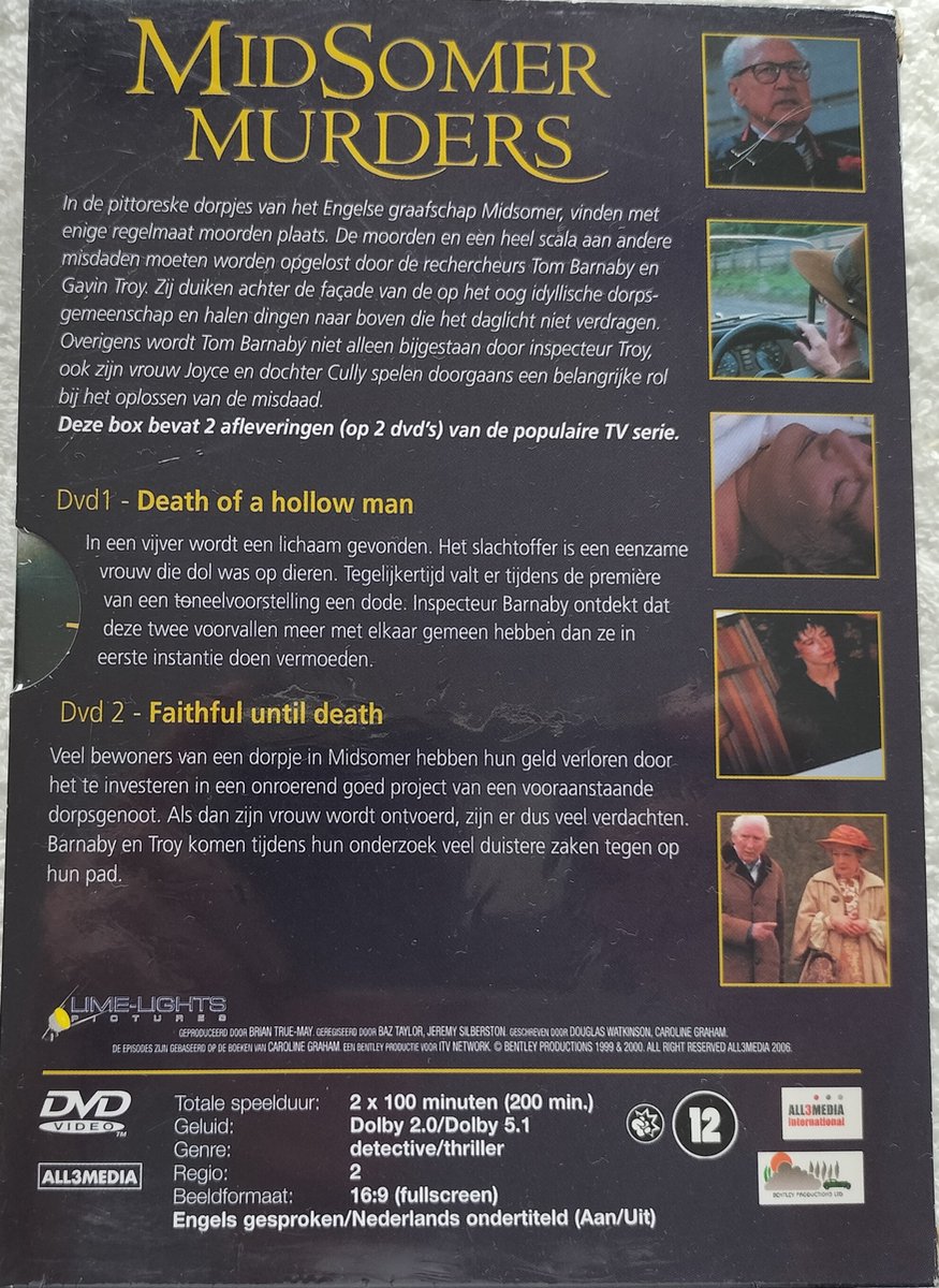 Midsomer murders - dubbelbox 2 ( 2000) 2 DVD=Sealed (Dvd