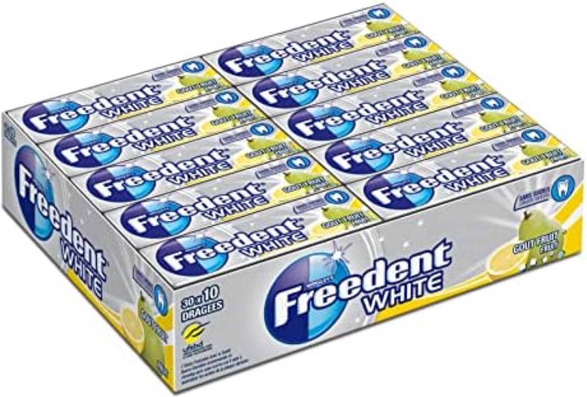Freedent Gout Fruit 30 stuks