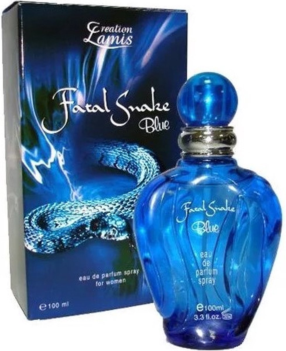 Goedkoopste Creation Lamis Fatal Snake Blue eau de parfum for women 100ml