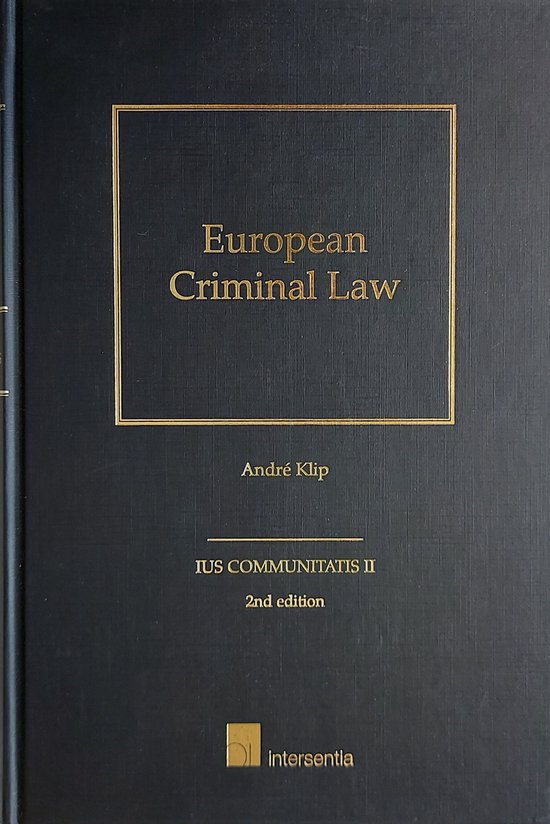 European Criminal Law - cover