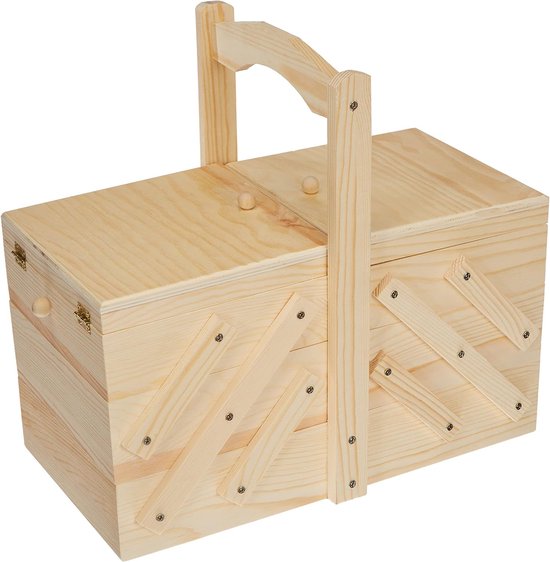 Houten harmonica uitklapbare naaibox/ naaikist - Hout - Catawiki Houten harmonica uitklapbare naaibox/ naaikist - Hout - Catawiki