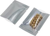 Pack Mylar Foil Open Top vacuüm verzegelde zakken - levensmiddelenverpakking aluminiumfolie - 9 x 13 cm - 200 stuks