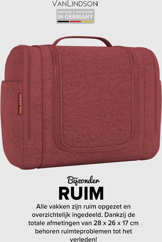 Trousse de toilette XXL design 2024, espace de rangement de