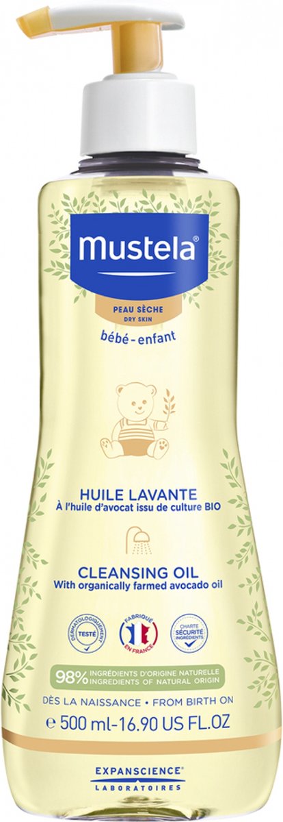 Goedkoopste Doucheolie Bébé Mustela (500 ml