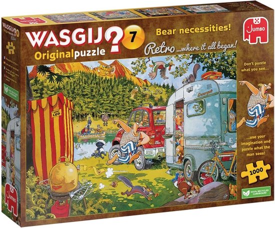 Wasgij Original Bear Necessities Puzzel - 1000 stukjes - Puzzel