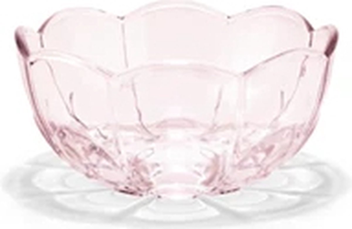 Holmegaard Lily bowl D13cm H6.5cm set van 2 cherry blossom