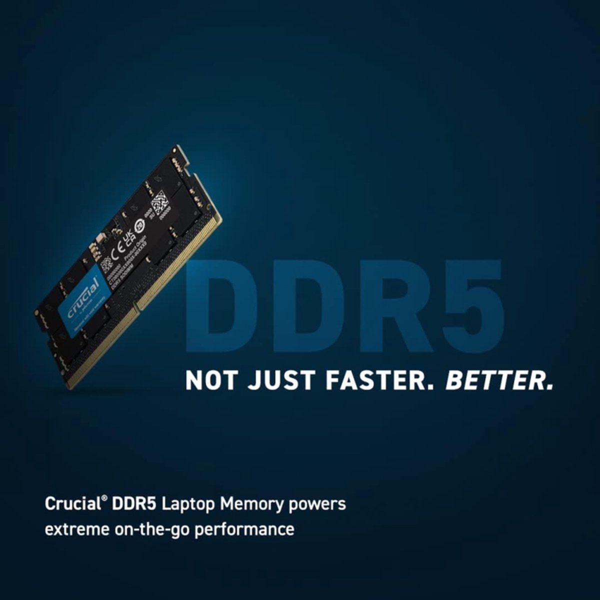 Crucial 24GB DDR5-5600MHz CL46 SODIMM - Snellere laadtijden
