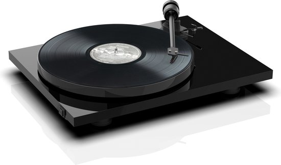 Pro-Ject E1 Phono AT3600L Platenspeler Voorversterkt - Hoogwaardig Geluid - Direct Speelklaar - Naadloze Streaming - Zwart — afbeelding 2