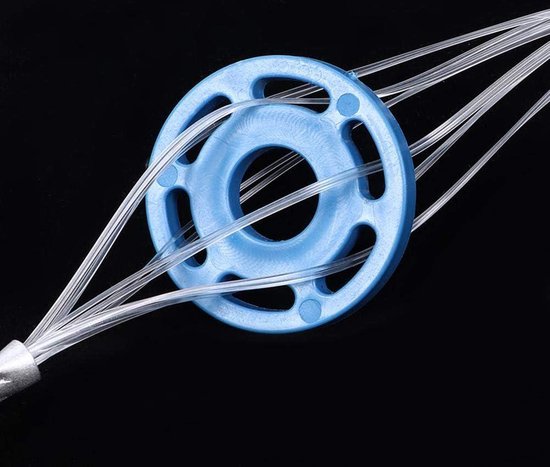 Gooi visnet visgaas draagbaar visnetwerk val visaccessoire visvangnet duurzame rivieren buiten voor vissen - 36 meter lengte — afbeelding 3