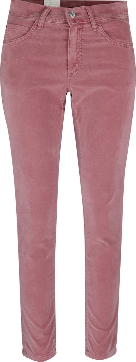 Angels - roze velvet broek Ornella - maat 34