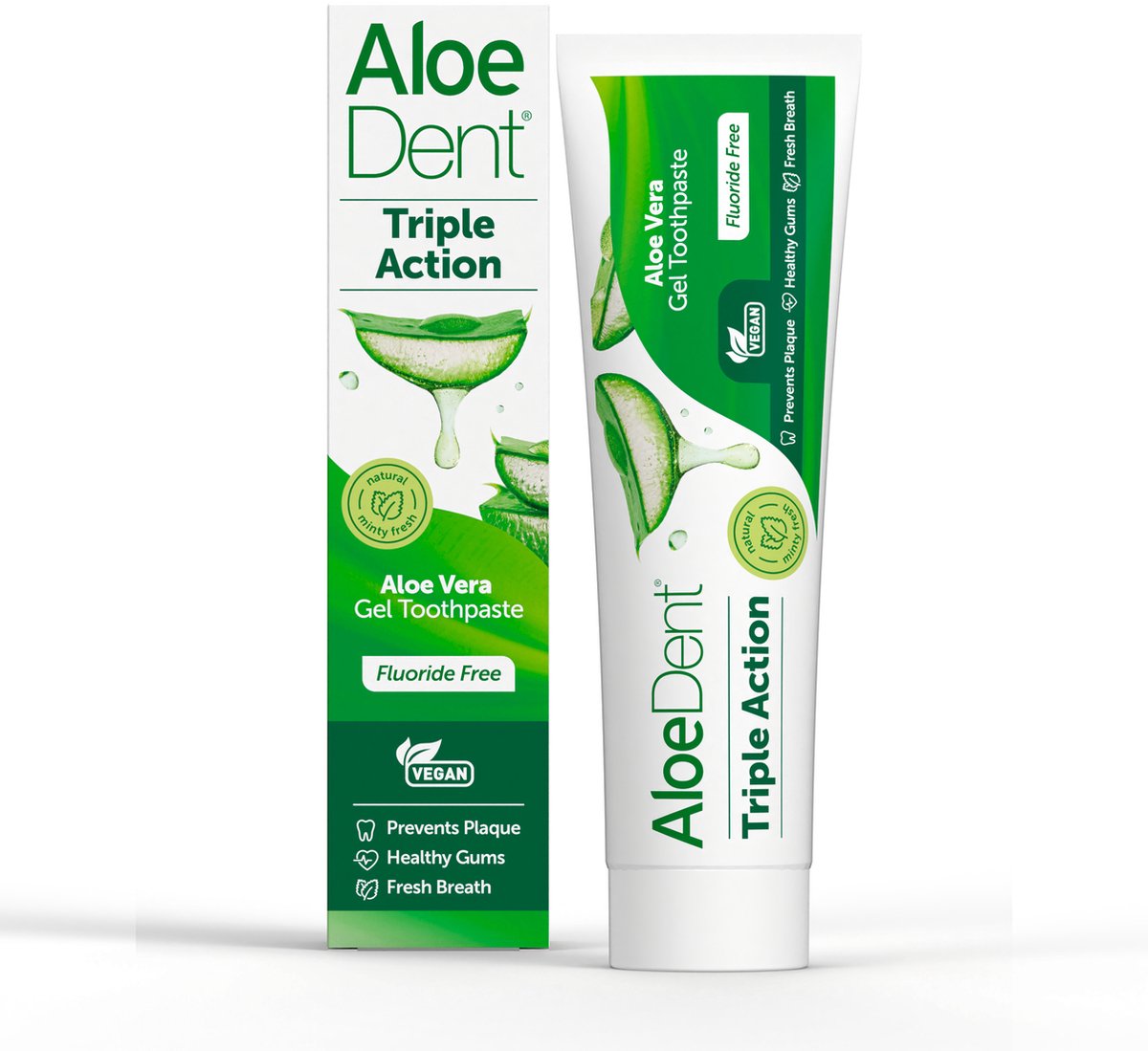Goedkoopste Aloe Dent Aloe Dent Tandpasta Triple action (100 ml