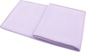 MindBaas - Yoga Handdoek - Fitness Handdoek - Antislip - Sneldrogend - Lila - 183 x 61 cm