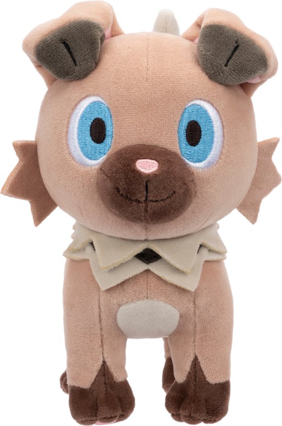 Foto: Jazwares pok mon knuffel figure rockruff 20 cm knuffeles