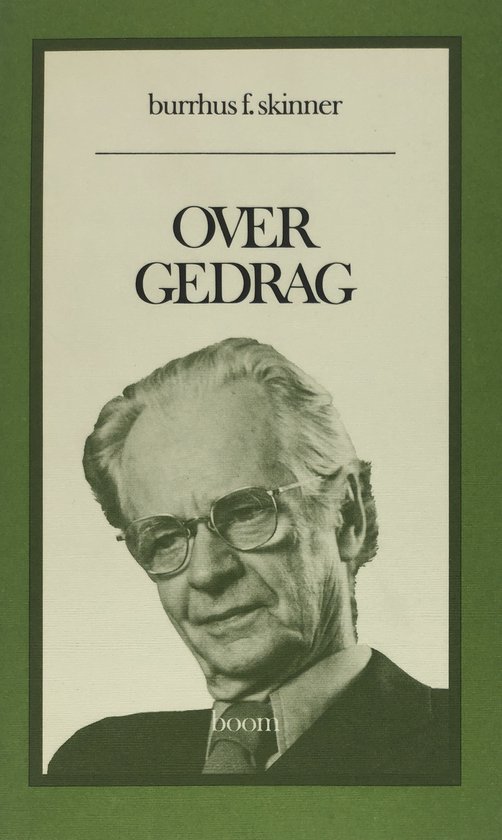 Over gedrag (bk)