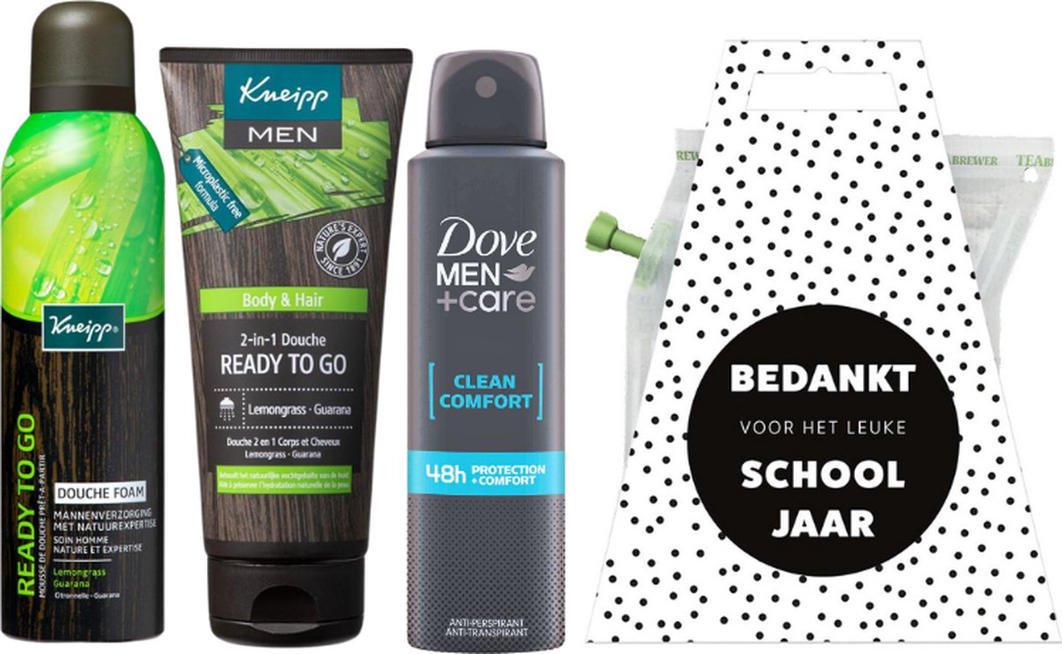 Goedkoopste Kneipp Cadeauset Meester Bedankt Schooljaar Ready to Go