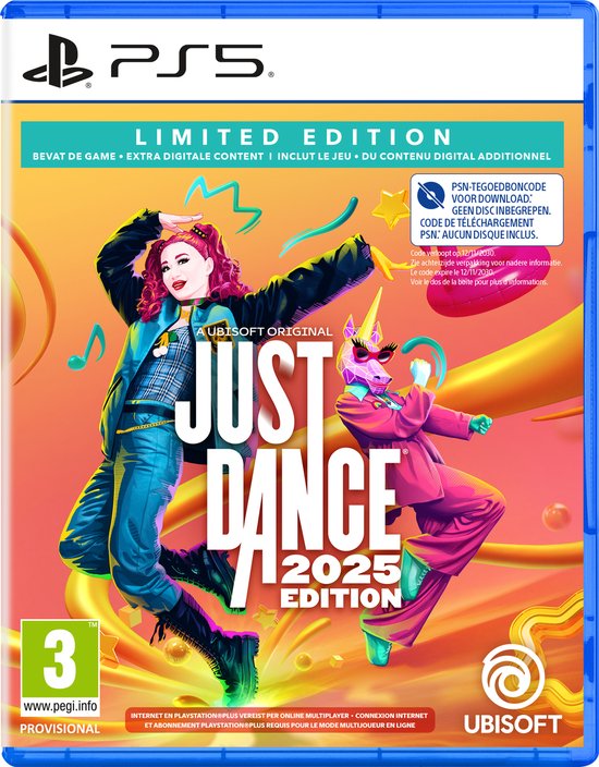 Just Dance 2025: Limited Edition – PS5 – Code in a box