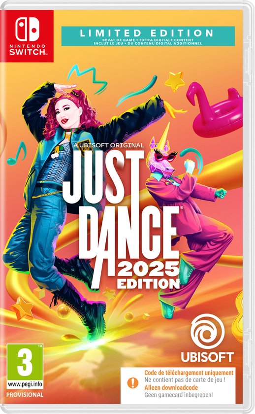 Foto: Just dance 2025 limited edition nintendo switch code in a box