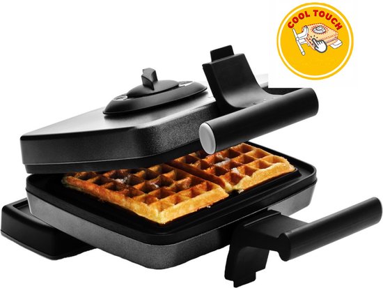 FriFri Heritage Wafelijzer Traditionele Wafels Cool Touch - 1200 W
