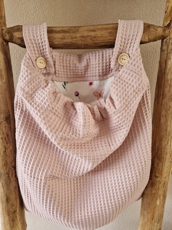 Boxzak - Boxopbergzak / Roze - Vlinder / Baby Creaties