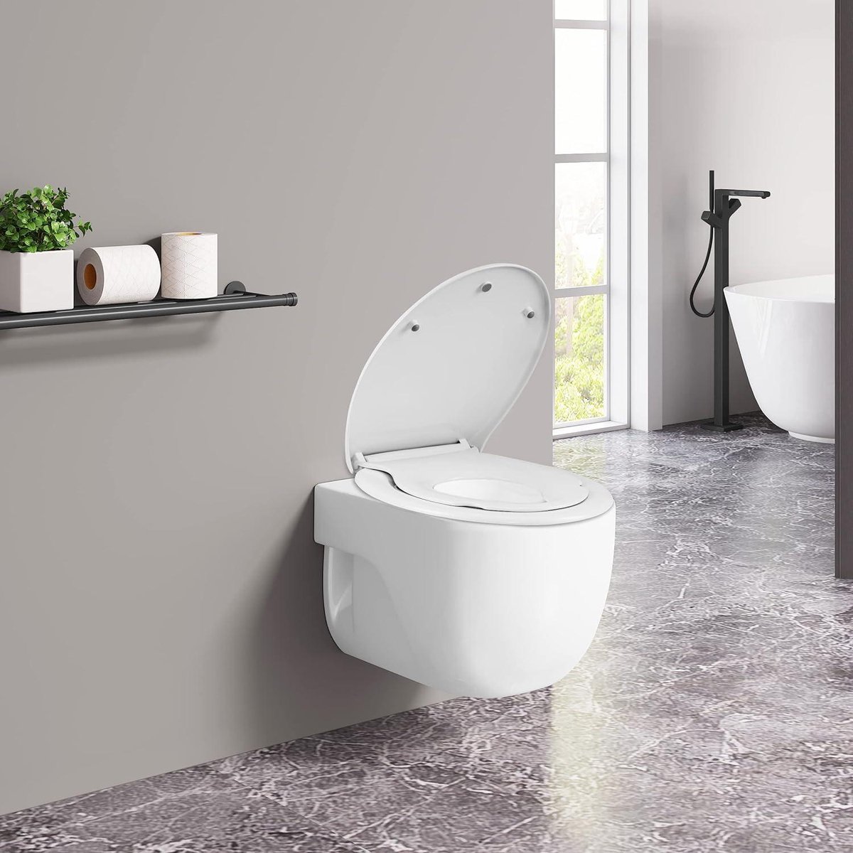 Schütte WC bril Familie Duroplast - Soft Close - Afklikbaar - 82940 Schütte WC bril Familie Duroplast - Soft Close - Afklikbaar - 82940