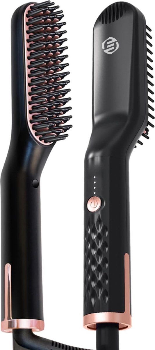 Equivera Baard Stijltang - Baard Styler - Baard Stijlborstel - Baard Stijler - Baardborstel - Baard Borstel - Must Have Voor Mannen