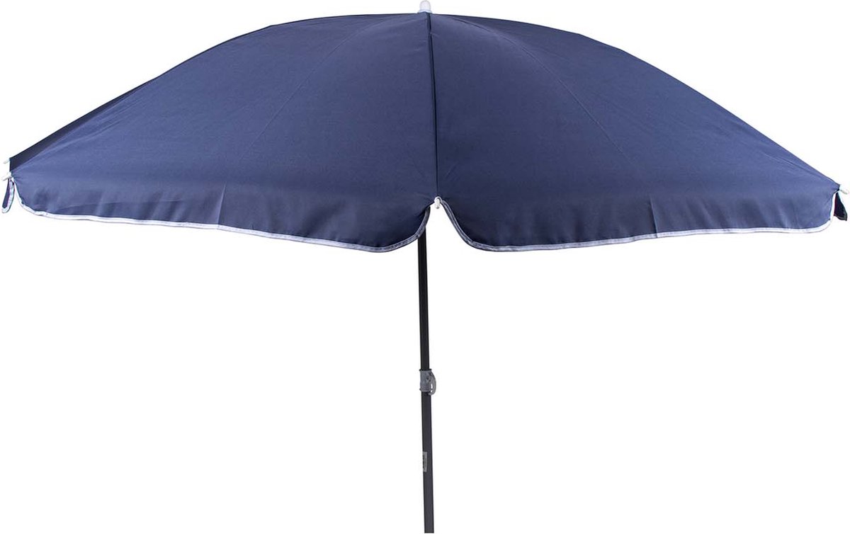 Bo-Camp - Parasol - Met Knikarm - Ø 250 cm - Blauw