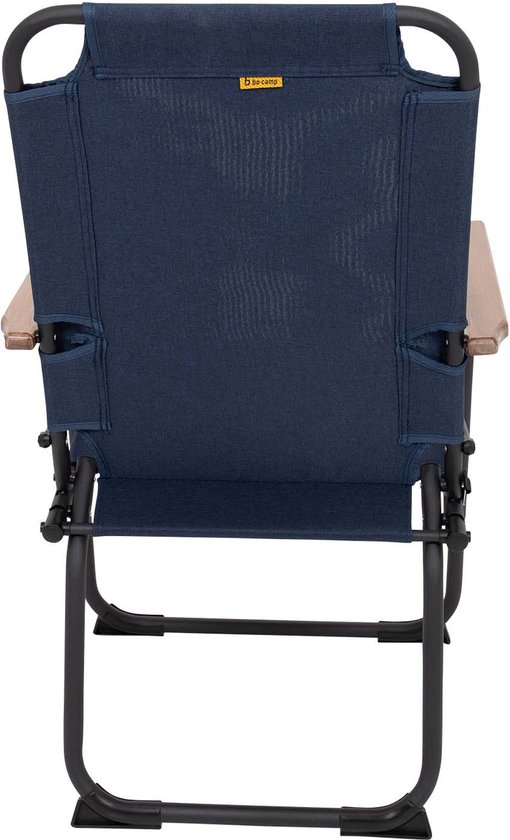 Bo-Camp - Industrial - Stoel - Bushwick - M - Blauw van Bo-Camp — afbeelding 4