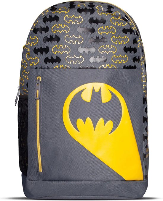 DC Comics Batman - Bat Logo Rugzak - Grijs